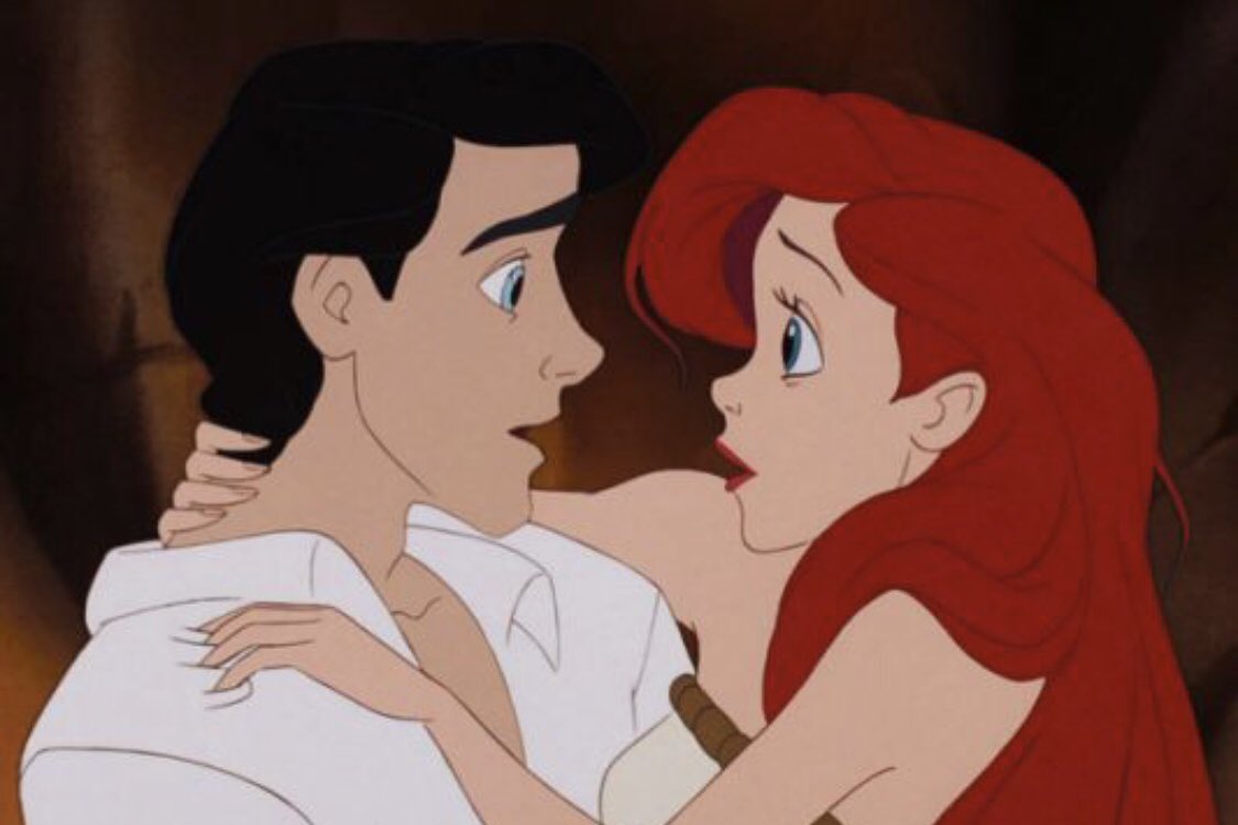 Ariel and Eric #LittleMermaid.