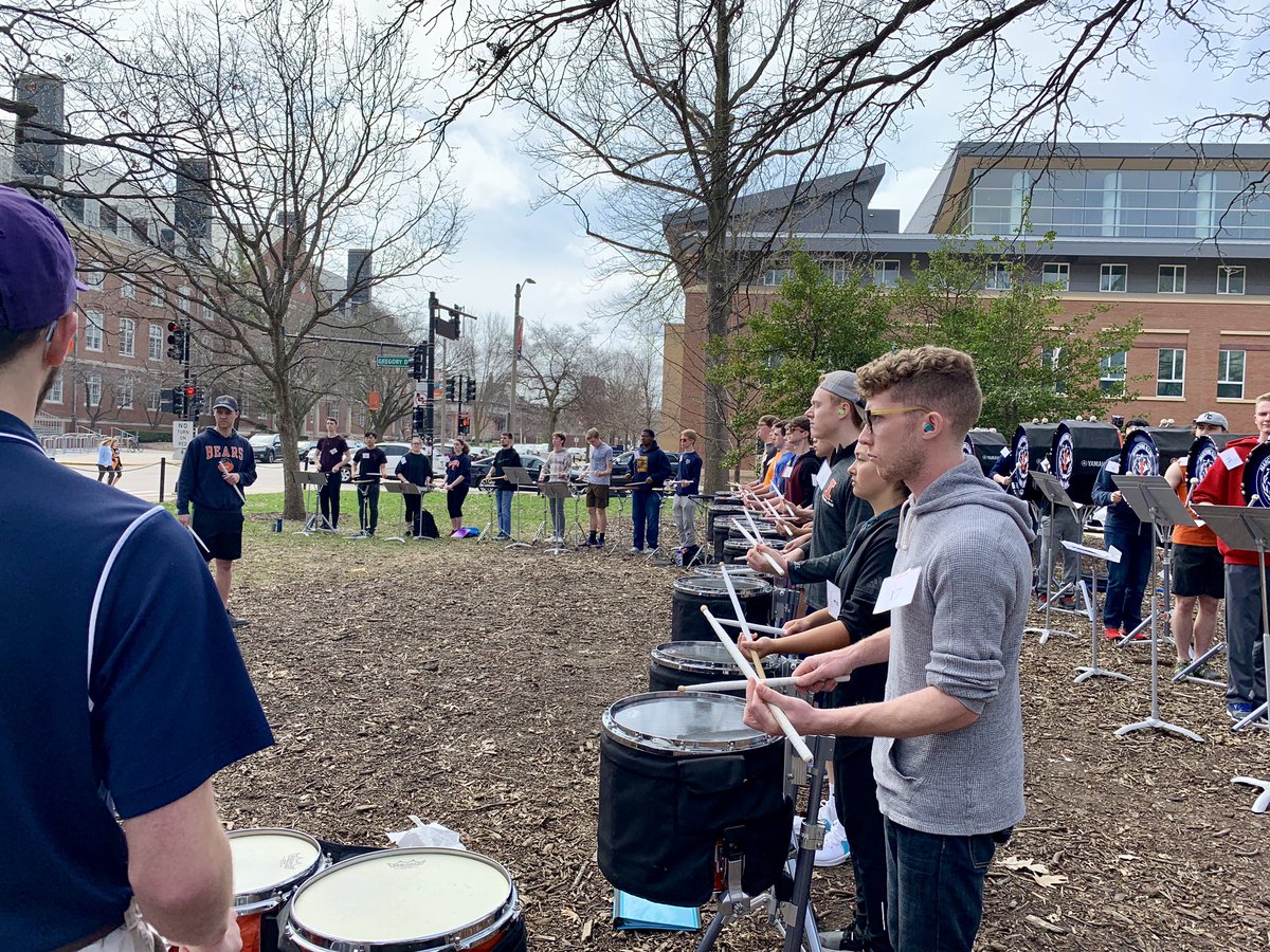MarchingIllini's tweet photo. @marchingillini @illini_drumline auditions #striving #cleanbeats #band151 https://t.co/hUh6Fenvyc