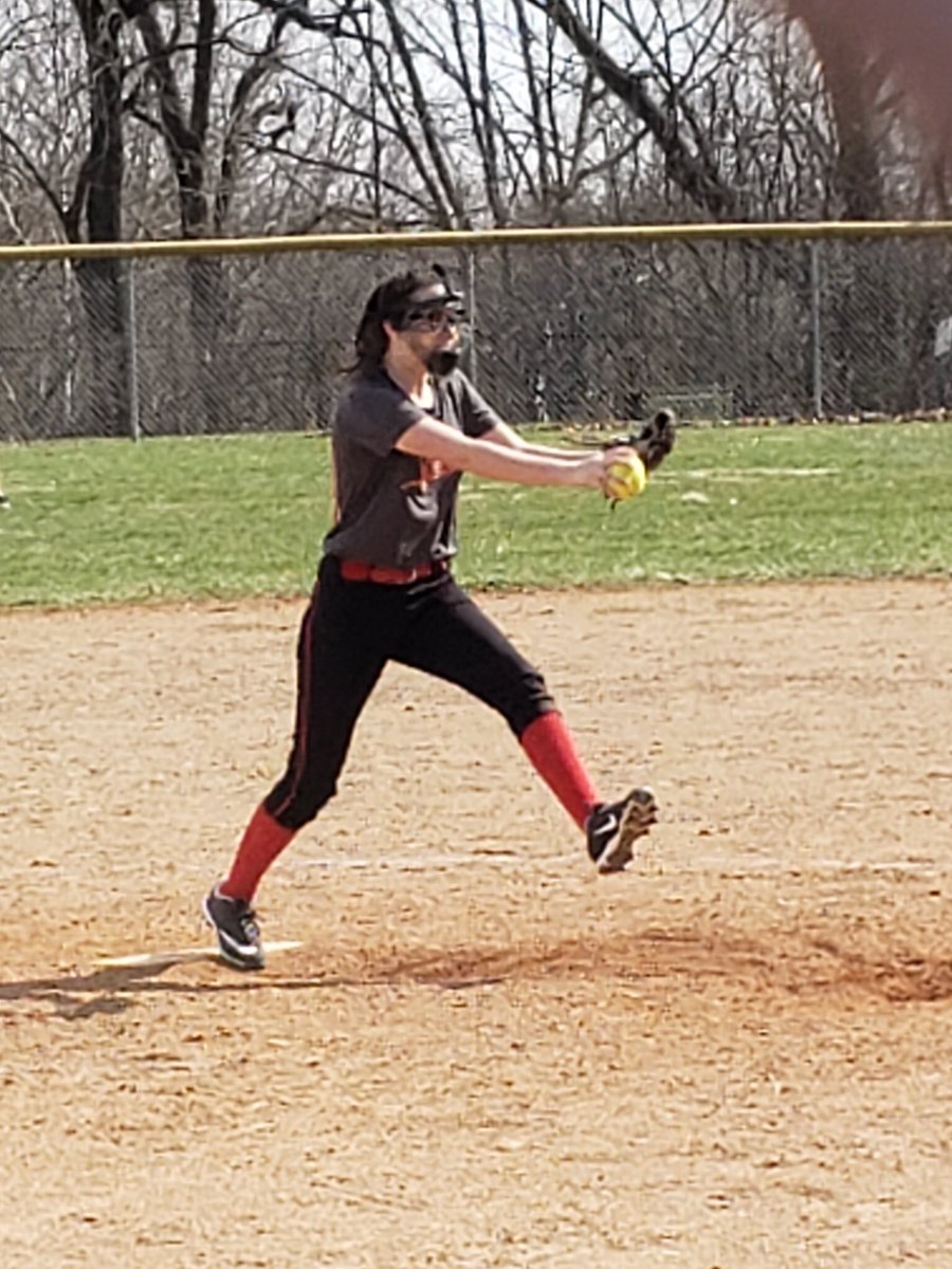 LionsAthletics's tweet photo. #LCSSOFTBALL Lady Lions defeat Indiana Deaf in today’s DH 14-1, 20-3!  They are now 3-0! https://t.co/WV73f512ZC