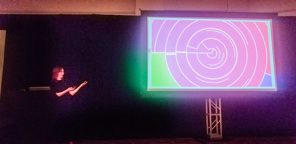 SND's tweet photo. “I was intimidated but I also knew Pitchfork’s design team and I loved their aesthetic,” said @joyzagar when talking about first accepting her job with Pitchfork. “I have to make this the best and make them think, ‘Damn, this is awesome.’” #SNDChicago https://t.co/9iChNGWLlP