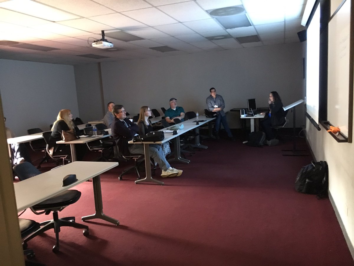 SpringsSQL's tweet image. Thanks @MMarie for fighting through some projection issues and giving a great presentation.   #SQLSatCos #sqlsat830 #springssql