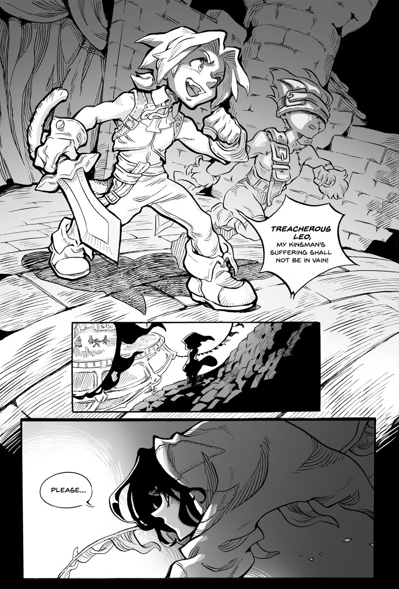 I can finally share what I've been chipping away at after work~!
Been wanting to practice some comic making so here's my short attempt at adapting the opening to my favorite Final Fantasy.