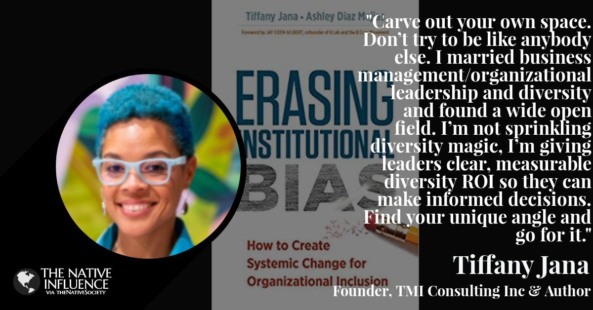 natfluence's tweet photo. WANT MORE NATIVE ADVICE?
Read @twiffanyjana's Interview: https://t.co/5XhLXRN6pD
#TheNativeInfluence #TheNativeSociety #LearnGrowShare #NativeAdVice #ThoughtLeadership #CareerInsights #Diversity #Inclusion #consulting https://t.co/UiFczlfvYU