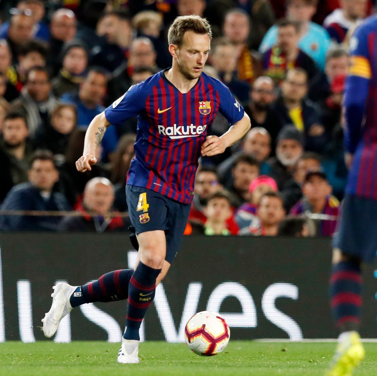 ivanrakitic's tweet image. Vamooosssss 😊💪!!! Equipo 🔝🙌 #ForçaBarça 🔵🔴