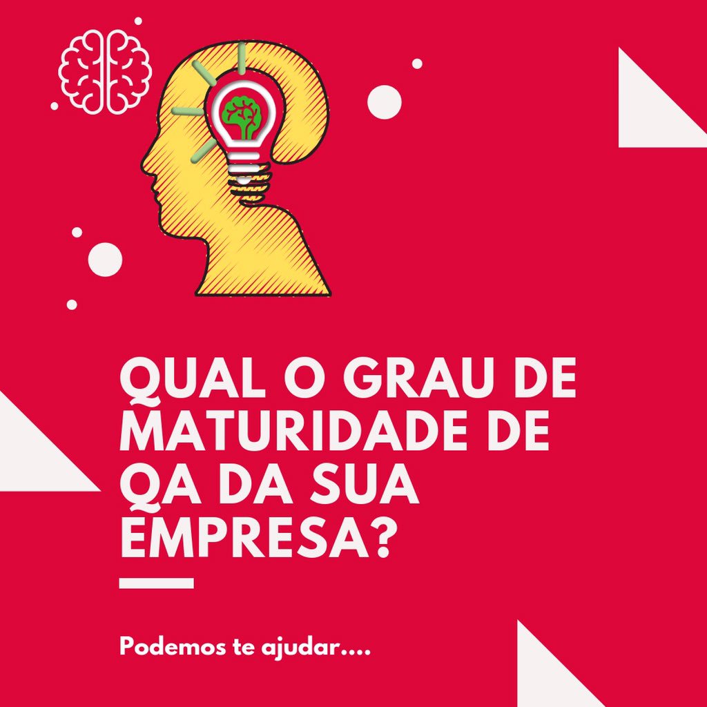 vieckjp's tweet image. Você sabe qual o grau de maturidade de QA da sua empresa? Na WarmUP Consulting conseguimos te ajudar!!! #empresadetestes #testedesoftware #qualidadedesoftware #processosdeTI #warmupconsulting