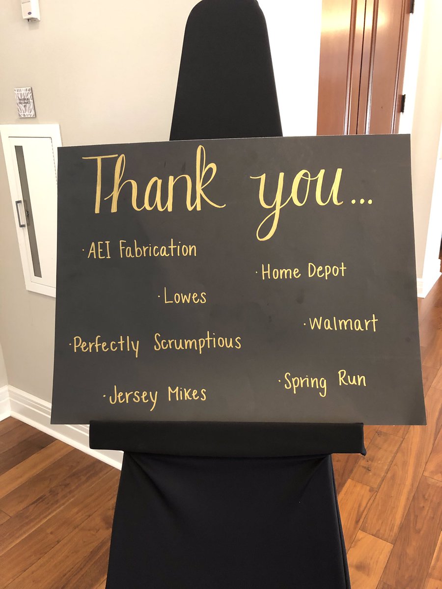 EsteroHigh2020's tweet photo. A huge thank you goes out to our sponsors as well!! Thank you to AEI Fabrication, Home Depot, Lowe’s, Perfectly Scrumptious, Spring Run, and Jersey Mike’s!! ✨ https://t.co/i5kTyqhg7p