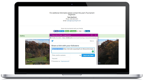 WayPointGolf's tweet photo. Ever wonder how you can make managing a golf tournament possible? With Waypoint golf, you tell us about the tournament size, format, and pricing model, and we give you the tools to make easy schedules, player databases, payment processors, and more. 👉 https://t.co/tuFktrT8T4 https://t.co/OCuIajUXhT
