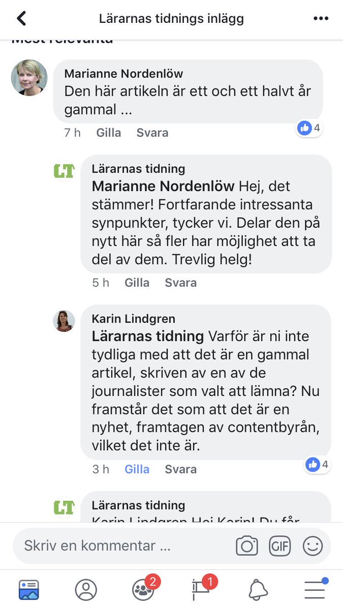 EArnell_Szurkos's tweet photo. Finns det inget stopp nånstans? Nya Lärarnas tidning, numera på contentbyrån MYM, inleder med att publicera en ren reklamtext på sin webb och fortsätter med att sprida en av mina kollegers ett och ett halvt år gamla artiklar på Facebook. Kanske inte olagligt, men högst oetiskt. https://t.co/JGOGuaM2i0