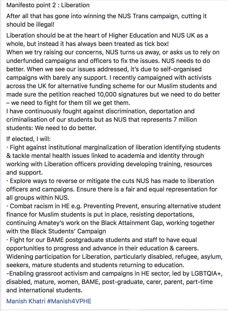 itsmanishkhatri's tweet image. Mainfesto point 2 : Liberation &amp;lt;3 #Manish4VPHE