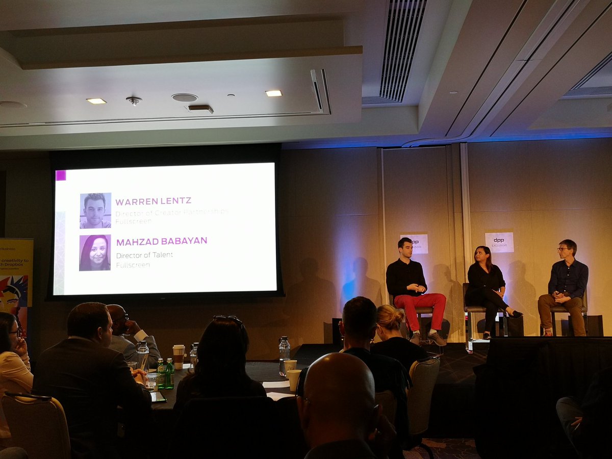 DobbinHat's tweet photo. #dppExclusive Fascinating insight into the world of social media influencers and content creators from Fullscreen. https://t.co/sNNohNRFq7