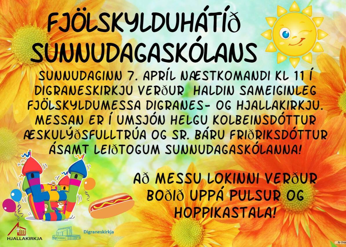 Langar þig að gera eitthvað skemmtilegt? #Hjallakirkja #Kópavogur