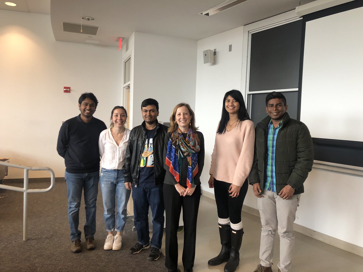 INFORMSNEU's tweet photo. Yesterday our #optimizeyourconnection session was joined by Prof. @Ksmilowitz from @NorthwesternU. We had a great time talking about her research work, her role as an editor, and tips on writing journal papers. Thanks to everyone who attended! https://t.co/otNkYV24TG