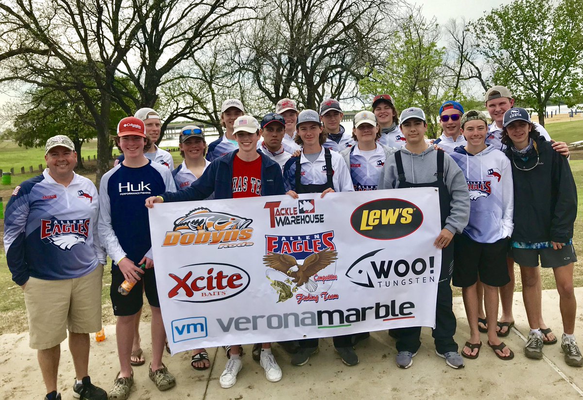 GuideJason's tweet image. Allen Eagle Bass Fishing team headed to the state tournament in May! Congratulations. @KGLE_SPORTS @LFCEagles @Allen_ISD @AllenHS_Eagles @AllenISDSupt @CollinCountyMag @AllenEaglesFans