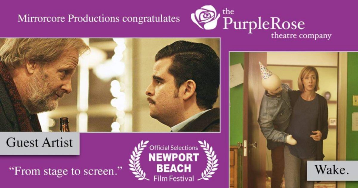 MrThomasMacias's tweet photo. Both @Guestartistmov1 &amp; @wakeflick from @mirrorcore productions will be at @nbff this month - both started as world premeire plays at the @PurpleRoseTheat in Chelsea, MI. Both were also written by Michiganders - @Jeff_Daniels &amp; @beingcareycc #PureMichigan @MEGBusfield https://t.co/uuOmgISiEb