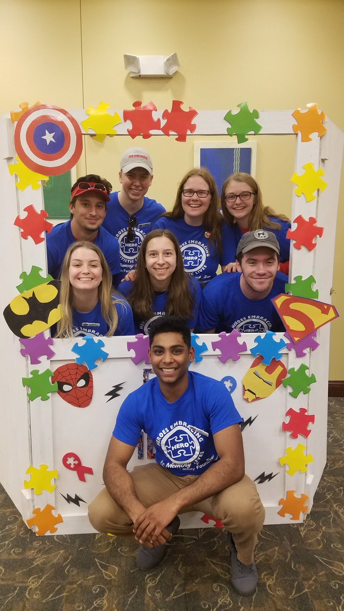 isubadminton's tweet photo. Volunteering at "Be A Hero Day!" to spread autism awareness! #BeAHero #ClubsThatGiveBack #TeamJon https://t.co/YhkkulsmYL