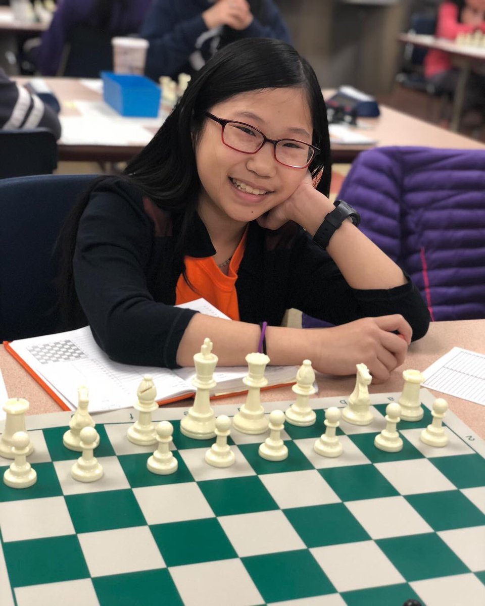 HerMoveNext's tweet photo. Our 5th grade Chelsea Prep girls leading the way after day one of the New York State All Girls Chess Championships 🔥🏆🥇#hermovenext #girlsplaychess @uschess @USChessWomen @JenShahade #chelseaprepchess #seaoforange #preppedtowin @chessqueen https://t.co/gFaNYyOPym