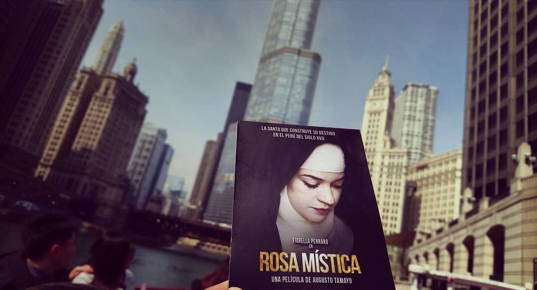 Today! #RosaMistica 🌹 premiere USA en el <a href="/ChiLatinoFilm/">Chicago Latino Film Festival</a> el más antiguo y de tradicion en Estados Unidos.
#mysticrose #cineperuano #ChicagoLatinoFilmFestival #augustotamayo #premier #movies #santarosadelima #peru #marcaperu #chicago #cultura