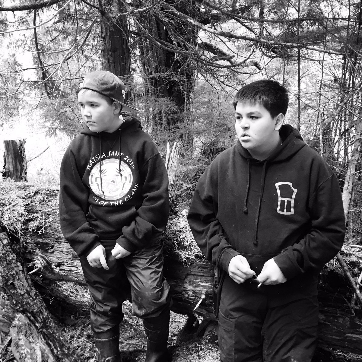 Ǧiáxsix̌a to these young Haíɫzaqv men for running the barge to bring people ashore. These humble guys never hesitate to lend a hand and they don’t slow down until everyone is taken care of!