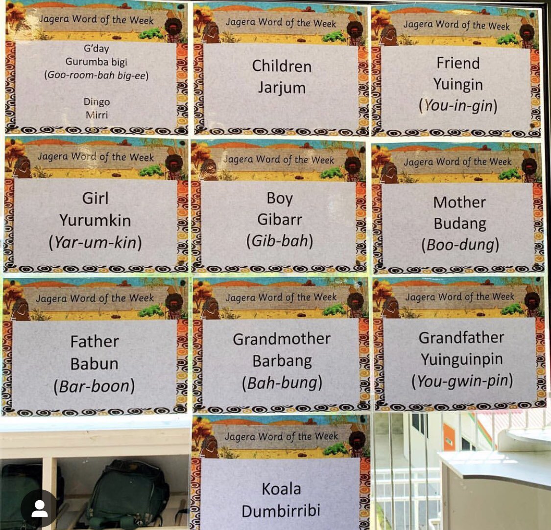 madi_cain3's tweet photo. Many teachers feel confronted and apprehensive to embed the concept of Indigenous perspectives into their classrooms (Kerley, 2015). Look at this fantastic way of teaching a word of the week! This allows students to add some words of local culture into their vocabulary. #UoNTeach https://t.co/Na2t33Mq7R