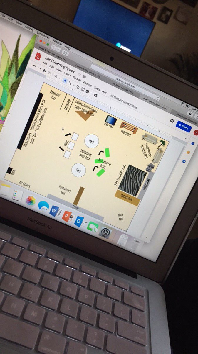 This weeks assignment for my #EDLD510S19 class has really given me the push to start implementing parts of my "Ideal Learning Space" for my #LittleExplorers next year! Flexible seating here we come! #BetterTodayThanYesterday #ImplementChange #BabySteps 💙📋🛋📱💛