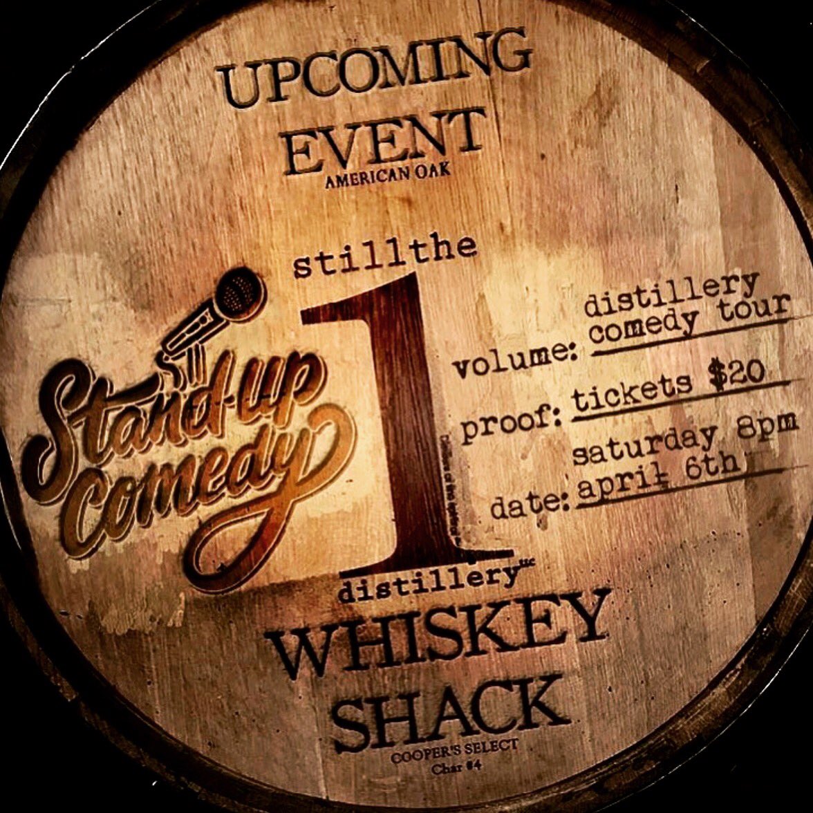 STODistillery's tweet photo. Tonight at STO! Join the comics of @HerronComedy as they hit our stage at 8 p.m. $20 gets you in the door. 

#whiskey #hudsonvalleyny #westchesterny #hudsonvalleyny #portchesterny #portchesteronthego https://t.co/gAJLlPmPw3