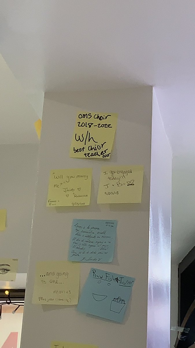 OMS choir shout out from someone at a little more restaurant <a href="/cpsfinearts/">CPS Fine Arts</a>