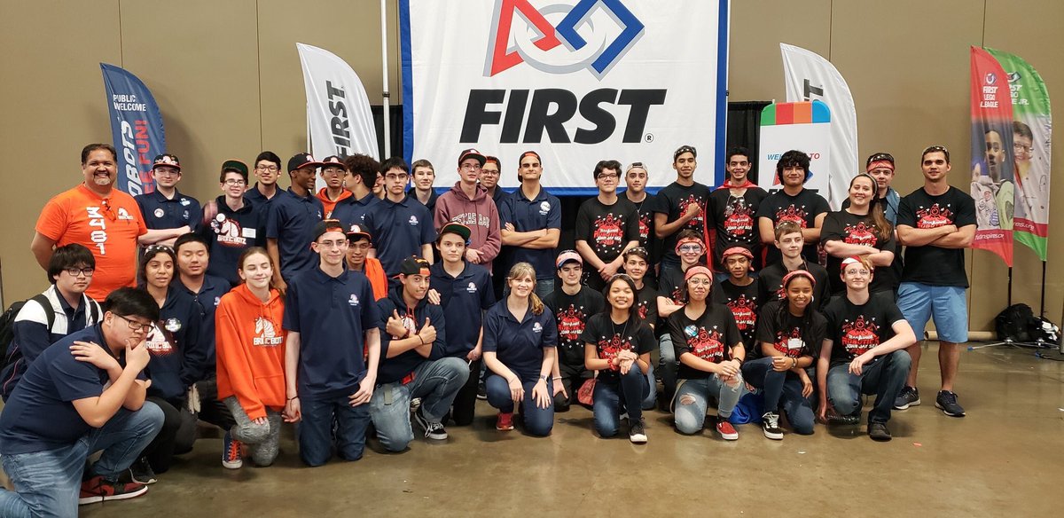 TeamOrion3240's tweet photo. Team Orion and @BroncBotz are going to the World Championship in two weeks!! #NISDInspired #omgrobots #teamorion3240 #firstintexas #thisisjaysea #thisisnorthside https://t.co/CtAGccxUf6
