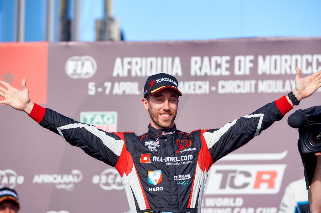 Corazondef1's tweet photo. 🔴🎙Declaraciones del ganador en Marrakech @E_Guerrieri 🇦🇷 🏆🏁
#WTCRMarrakech
https://t.co/0wkbPUkeaa https://t.co/AFpOoxFSmA