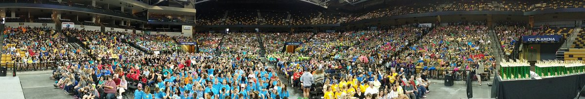 FloridaOdyssey's tweet photo. A packed house tonight at the @FloridaOdyssey #FLOMA2019 State Finals @OdysseyHQ https://t.co/EvC1G2lxww