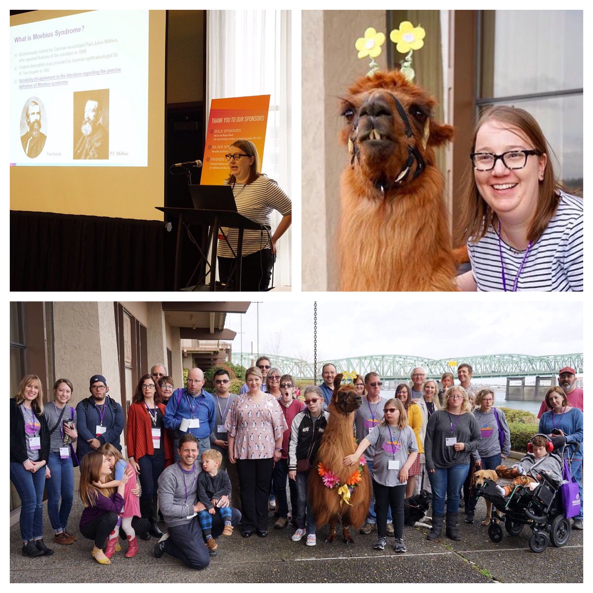 @MoebiusSyndrome Portland Mini-Conference! I 💜meeting families! #CareAboutRare #IamaMedicalGeneticist #GeneticsIsTheBestJob #MedicalGeneticsAwareness