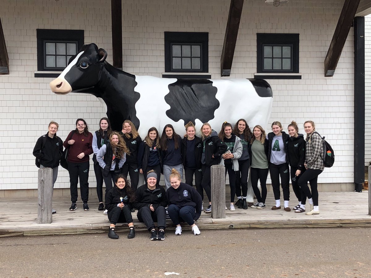 Skavvadas's tweet photo. BVRA Angels are in Charlottetown PEI preparing to begin the grind that is Nationals Week.  A little practice, a little sightseeing and whole bunch of fun had by all.  Up next, opening ceremonies!  #CRC2019 @ringettecanada @bvraringette @MBRingette #Ringette @RingettePEI https://t.co/eVSy073i8C