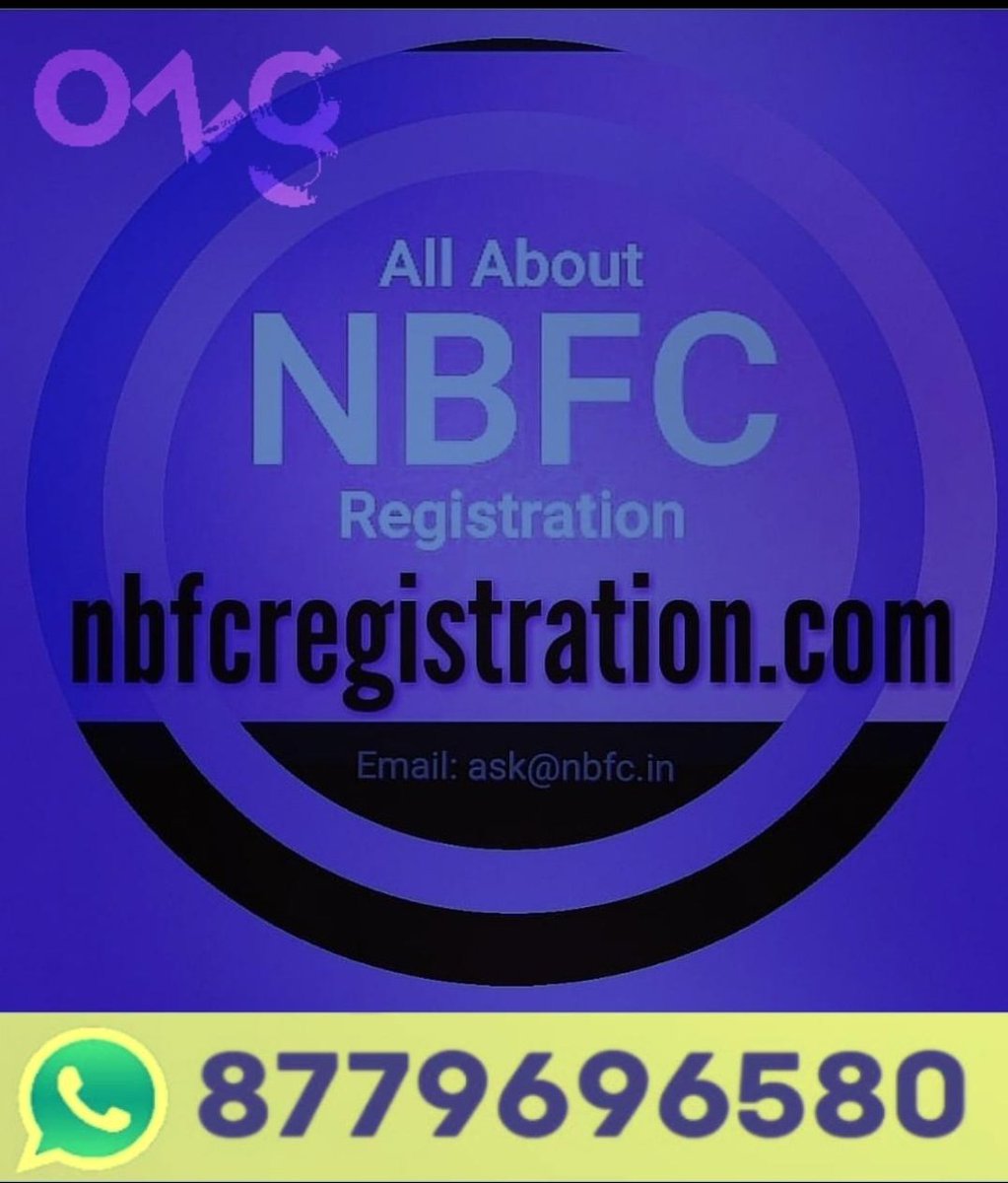 NidhiCompany's tweet photo. #nbfcregistration #ozg #nbfc #rbi #p2p #p2pnbfc #paymentgateway #paymentbank #fintech #startup #paytm #upi #walletlicense #mobilewallet #instantloan #nidhicompany #fintech #microfinance #goldloanlicense #ozglawyers ~ https://t.co/1QbMAyED8J https://t.co/rPdBHwNrG1