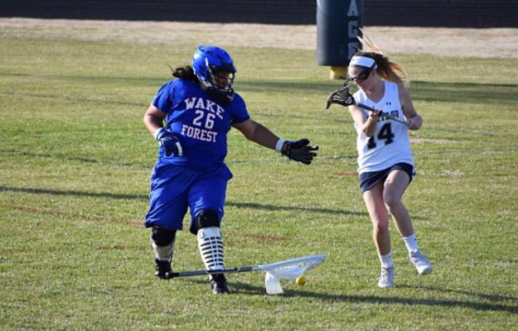 We are excited to announce that Senior attacker Sydney Garff has hit 100 career goals!!! #Rollskies