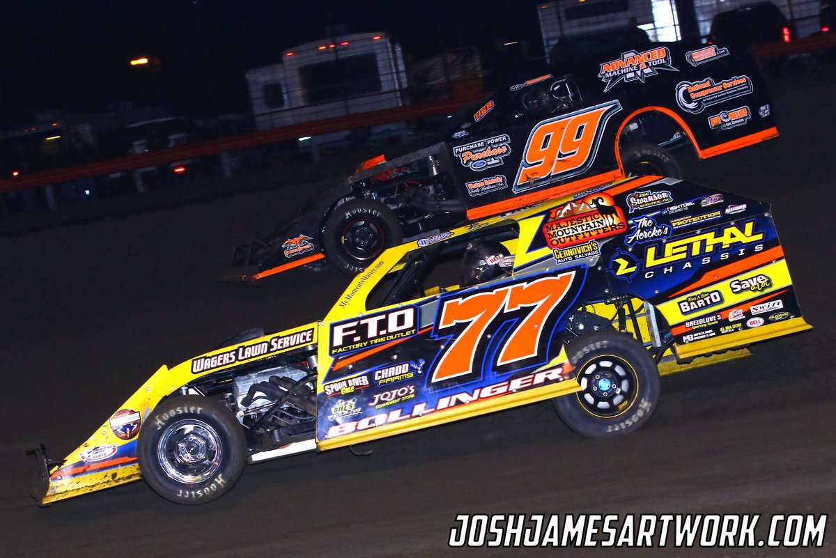 Back at <a href="/FarmerCityRacin/">Farmer City Raceway</a>! We are locked into the feature for tonight! 🍀🏁 #Illini100