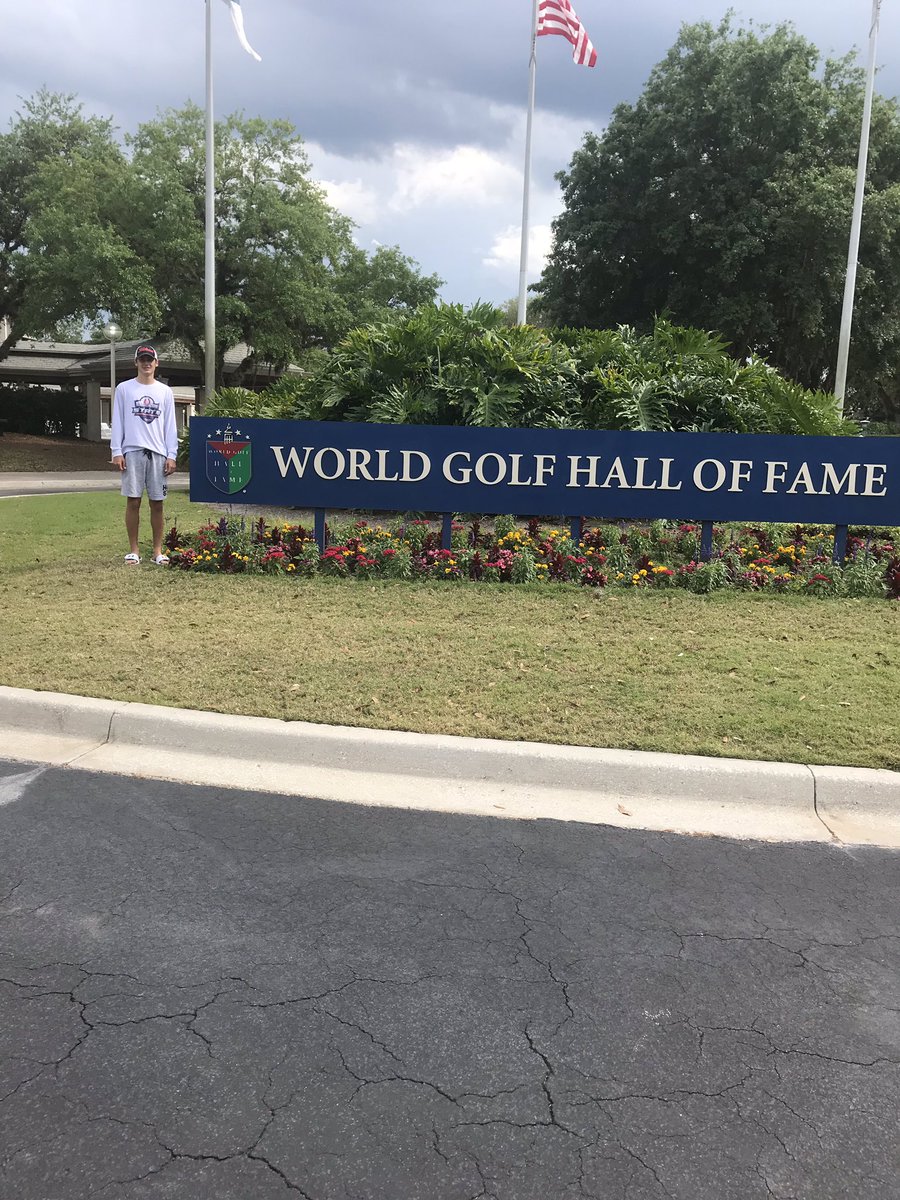 _reesesexton_'s tweet image. Had an amazing day today finally getting to experience the World Golf Hall of Fame. Seems fitting especially with the Masters beginning next week. #GreatestGameOnEarth