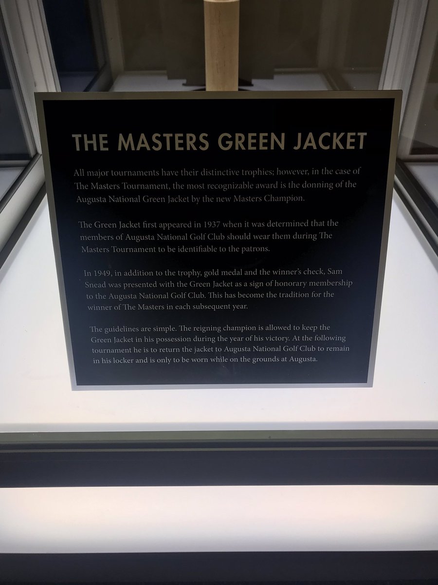 _reesesexton_'s tweet image. Had an amazing day today finally getting to experience the World Golf Hall of Fame. Seems fitting especially with the Masters beginning next week. #GreatestGameOnEarth