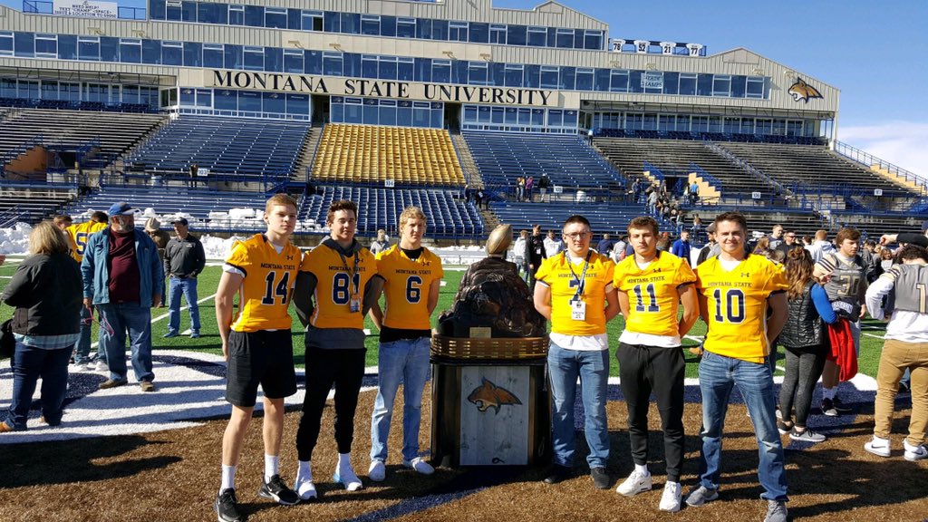 BClark23_'s tweet photo. Thanks to @CoachBJ_MSU and @MSUBobcatsFB for the great junior day. #trc20 https://t.co/efwgdlthC5
