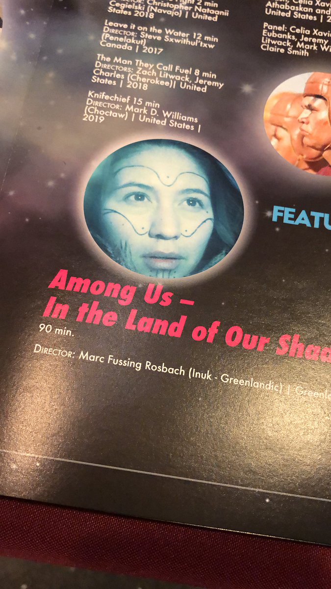 NativeCrossroad's tweet image. Our last feature starts at 8! See you here!