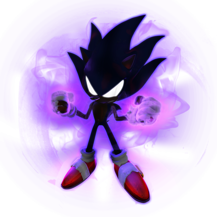 Dark Super Sonic png
