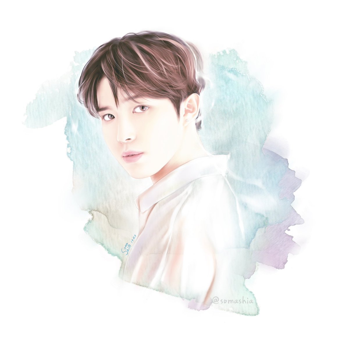김재환 팬아트♡ 
#5월26일김재환팬미팅
#김재환 #KIMJAEHWAN 
#인물화 #팬아트