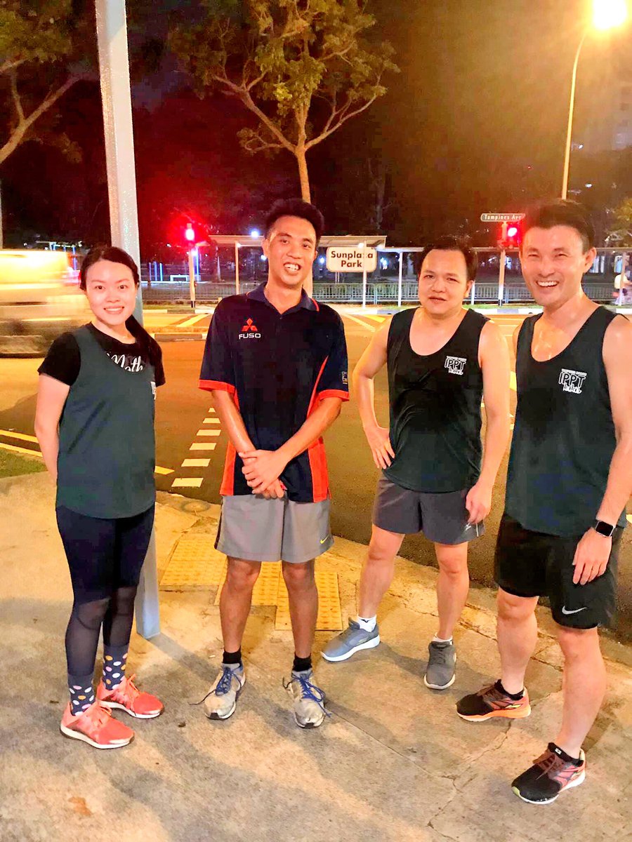 YamKeng's tweet photo. Joined #TampinesNorth #IPPTKakis. Check out the before & after photos. Any diff?
We became fitter! πͺ
Tampines North IPPT Kakis gather 7.30-9pm every Tue at Sunplaza Park Amphitheatre. Open and #freeforall. No registration needed. 1st-timers get a free tank top. https://t.co/oyk0iUmy8W