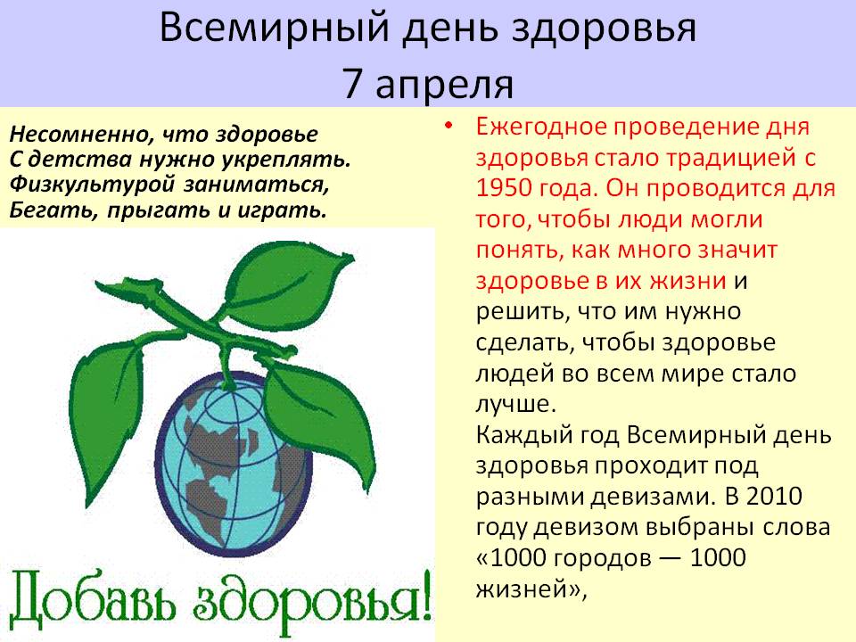 Картинка с днем здоровья 7 апреля, днем рождения сына
