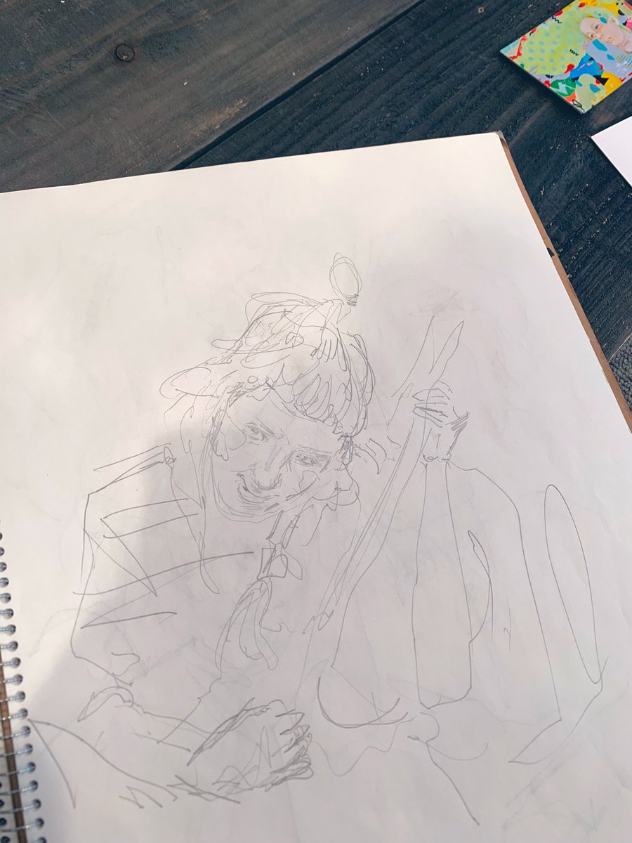 GloryTsubasa's tweet image. スタートしたよー。21時までお待ちしてます。普段見せないラフスケッチとかも置いてるんでご自由にご覧くださいー。

#ポップピープル 
#artlabomm