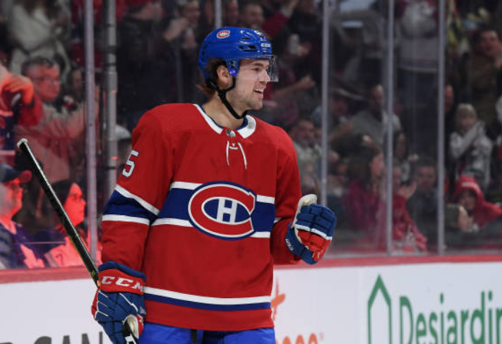 TSN_Sports's tweet photo. Ryan Poehling caps off his hat trick NHL debut with the shootout winner over the Leafs. Welcome to the NHL. https://t.co/RM5HVQfrig
