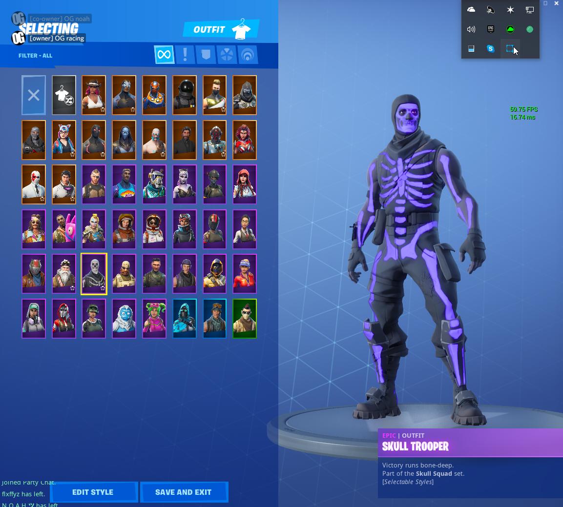 Dice24Ttv's tweet photo. Selling a skull trooper account dm me if your interested https://t.co/qQsqqAlPay