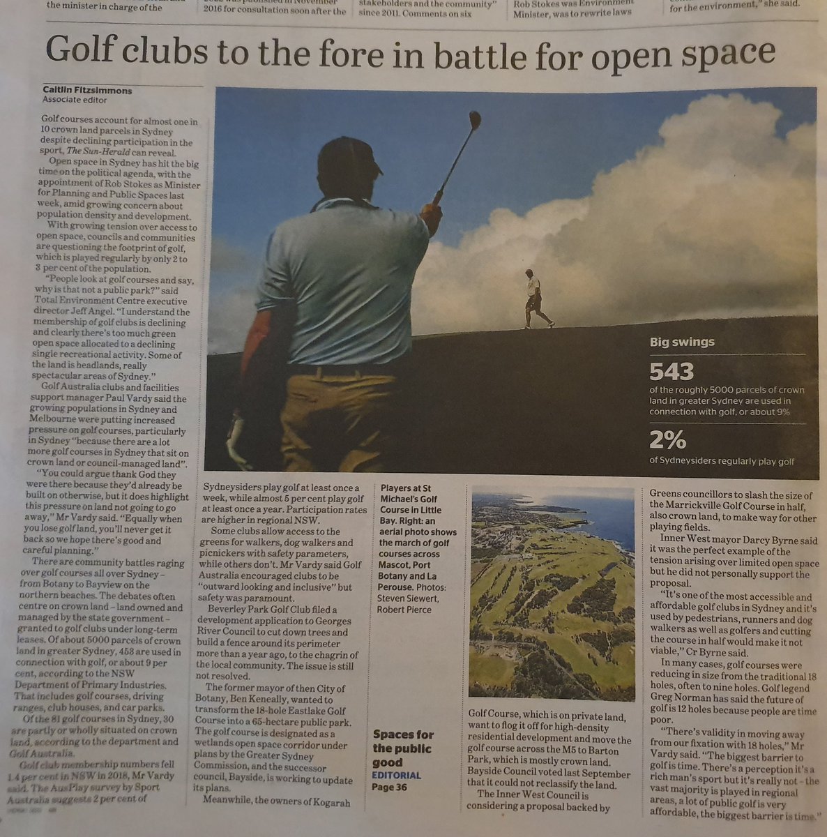 totenviro's tweet photo. Our sporting greens have to be preserved, expanded and opened up to more of the public in a densifying city. #sosgreenspaces #nswpol @RobStokesMP @PennySharpemlc https://t.co/rriP5OTPec