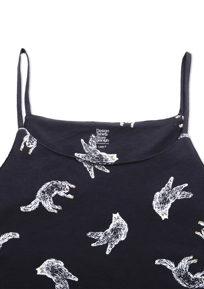 グラニフ キャミソールワンピース Aラインのキャミワンピース カットソーやtシャツを合わせて 幅広い着こなしが楽しめます 夜空に浮かぶ星々を裾にプリントしたブラックと ぐーたら猫の日常をスケッチしたネイビーの2色展開です グラニフ グラニフ キャミソールワンピース Aラインのキャミワンピース カットソーやtシャツを合わせて 幅広い着こなしが楽しめます 夜空に浮かぶ星々を裾にプリントしたブラックと ぐーたら猫の日常をスケッチしたネイビーの2色展開です グラニフ