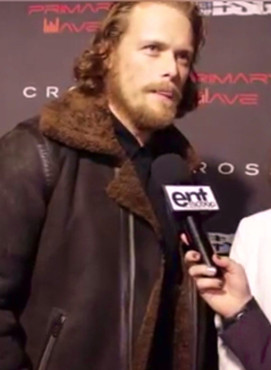 GUYS  the beard and hair AND THAT COAT my body wasn’t ready for this