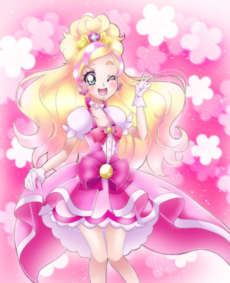 Cure Nico Flora 3 Precure キュアフローラ プリキュア Cure Nico Flora 3 Precure キュアフローラ プリキュア