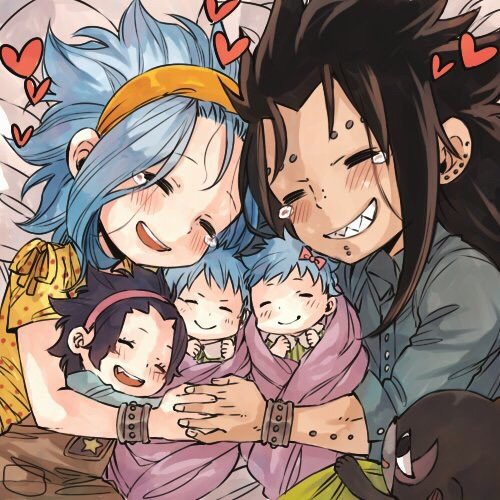 Anime Couple Family